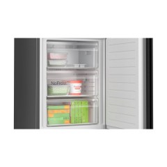 Bosch KGN392XCF Ψυγειοκαταψύκτης NoFrost Υ203xΠ60xΒ66εκ. Γκρι